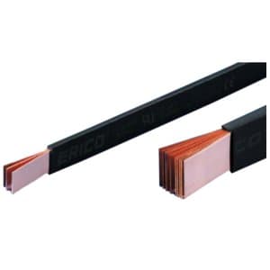 Barramento Flexivel de Cobre Electrolítico Isolado Eriflex  Flexibar - ERICO